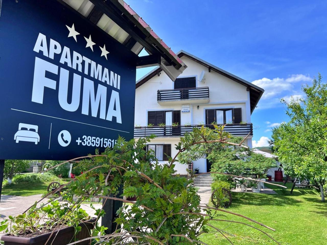 Apartments Fuma Otocsán Kültér fotó